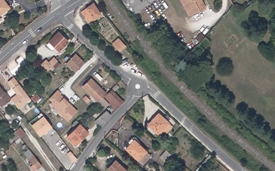 Vue aérienne du Mini-giratoire n°1268974258