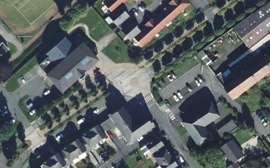 Vue aérienne du Mini-giratoire n°1273001779