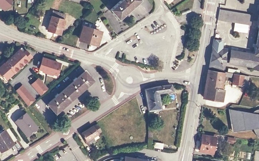 Vue aérienne du Mini-giratoire n°1274037559