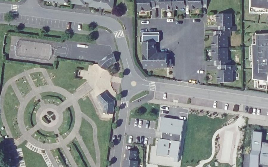 Vue aérienne du Mini-giratoire n°1274192115