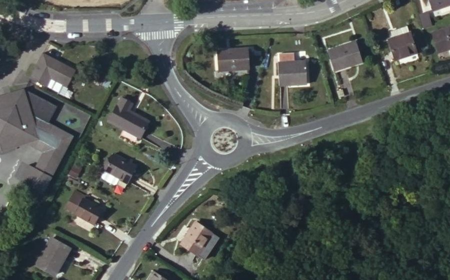 Vue aérienne du Mini-giratoire n°1274882971