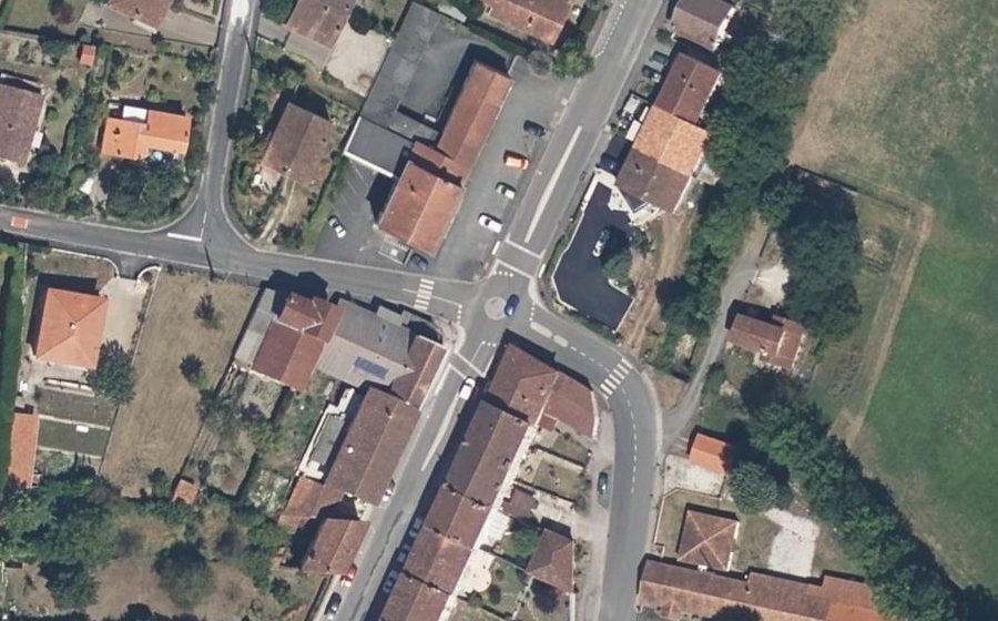 Vue aérienne du Mini-giratoire n°1275515764
