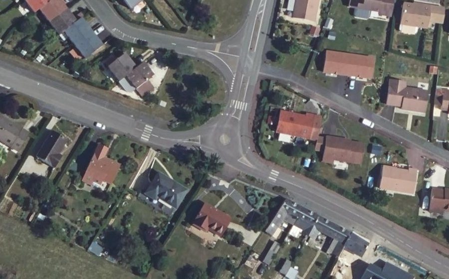 Vue aérienne du Mini-giratoire n°1275666403