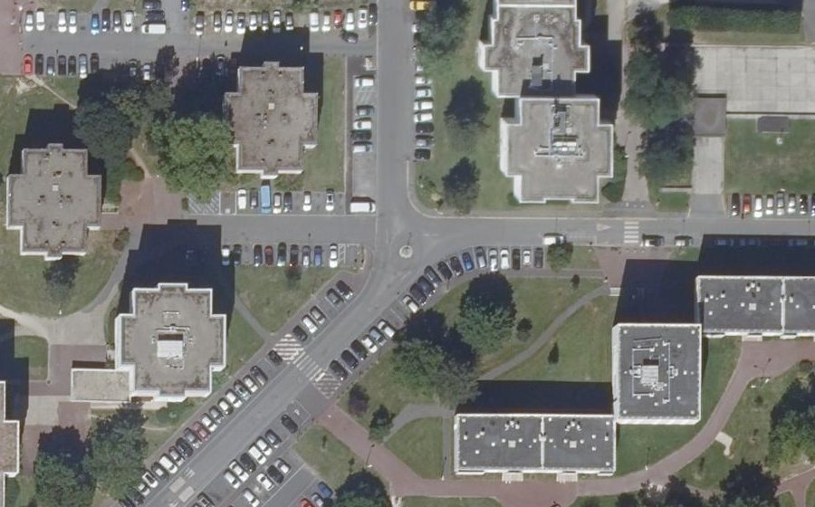 Vue aérienne du Mini-giratoire n°1277094613