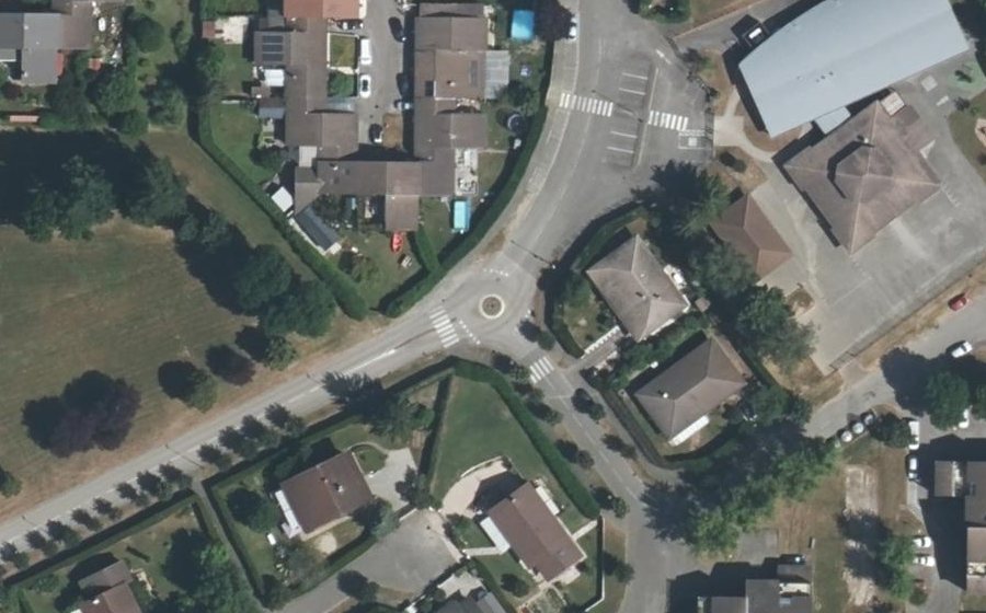 Vue aérienne du Mini-giratoire n°1277097847