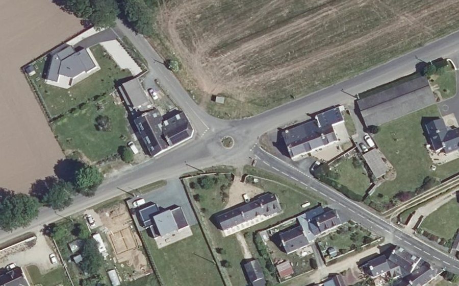 Vue aérienne du Mini-giratoire n°1277562259