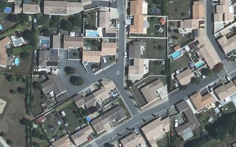 Vue aérienne du Mini-giratoire n°1279603410