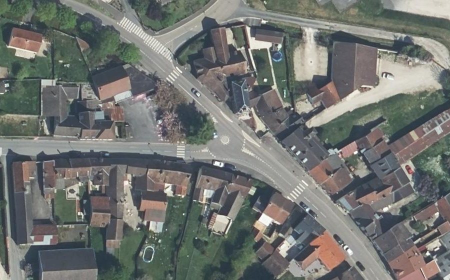 Vue aérienne du Mini-giratoire n°1279664213