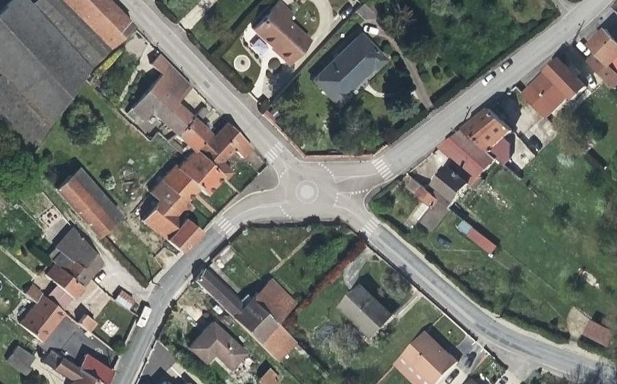 Vue aérienne du Mini-giratoire n°1281151875
