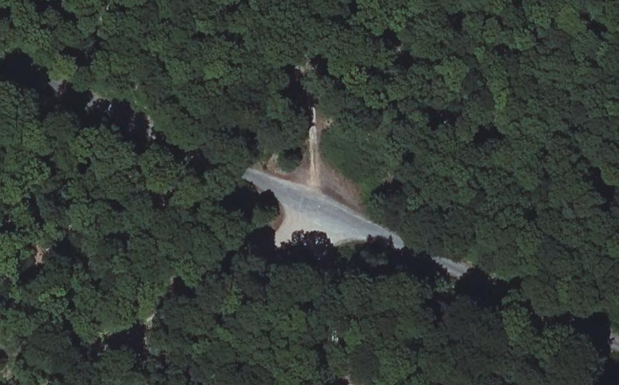 Vue aérienne du Rond de la Marette