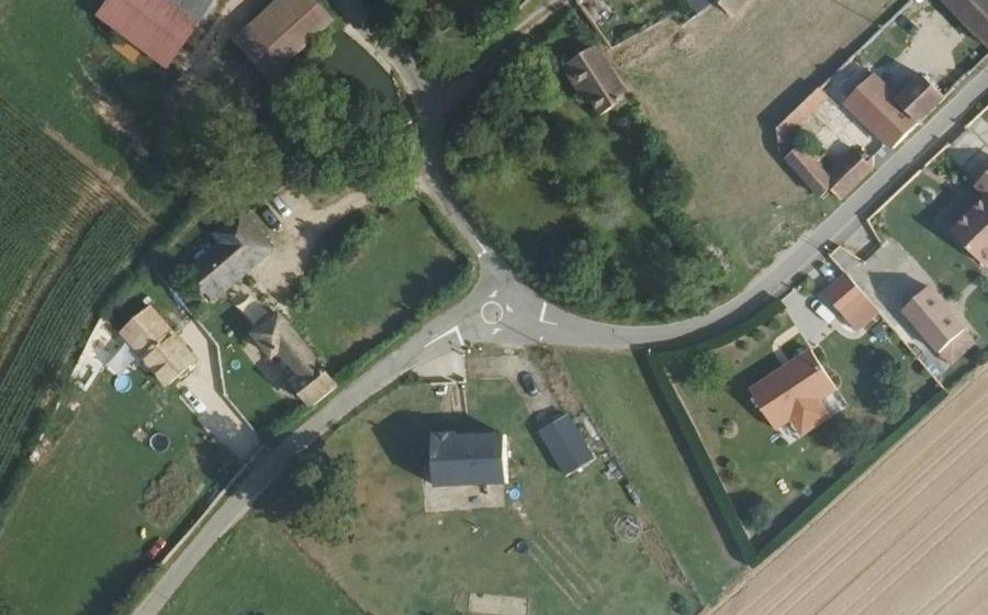 Vue aérienne du Mini-giratoire n°1283544333