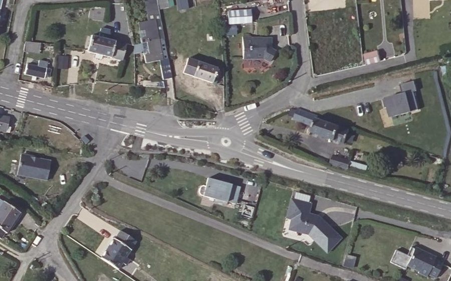 Vue aérienne du Mini-giratoire n°1284535556