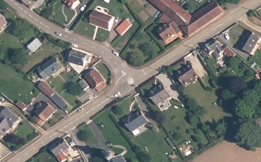 Vue aérienne du Mini-giratoire n°1291041704