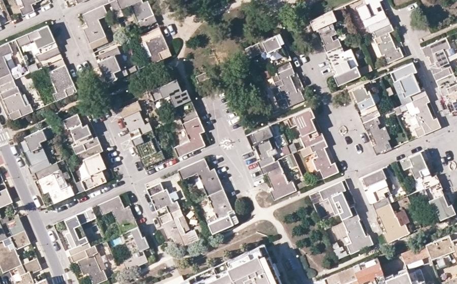 Vue aérienne du Mini-giratoire n°1291720518