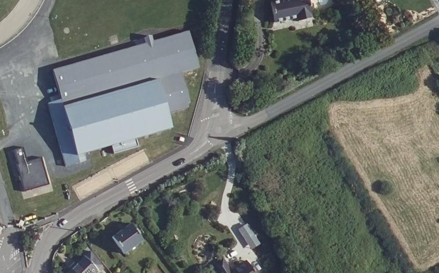 Vue aérienne du Mini-giratoire n°1293987494