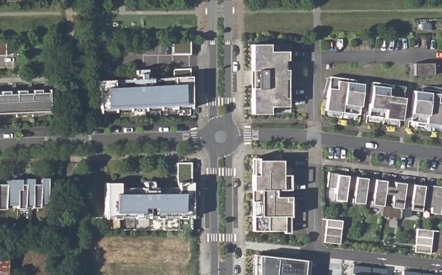 Vue aérienne du Mini-giratoire n°1297669628