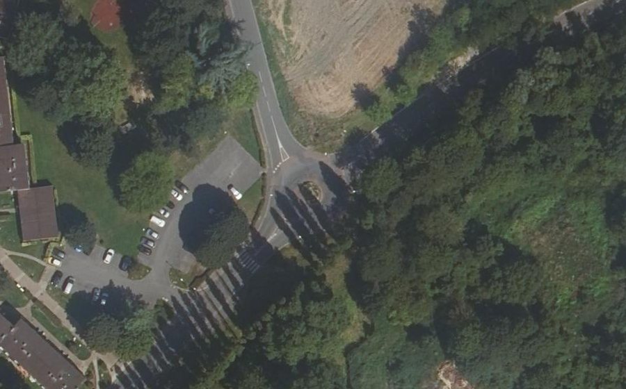 Vue aérienne du Mini-giratoire n°1300891146