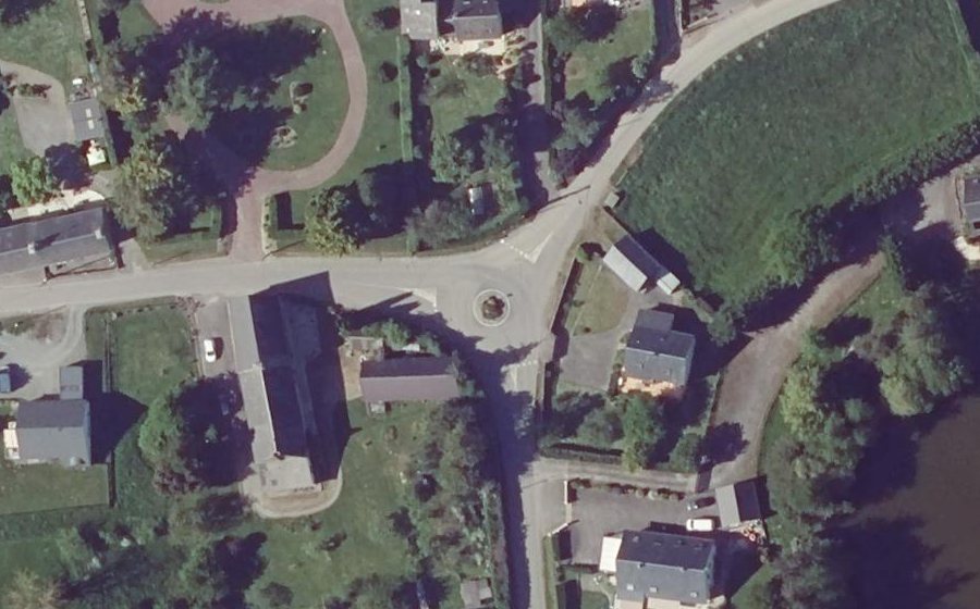 Vue aérienne du Mini-giratoire n°1302097345