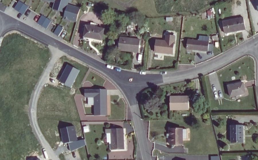 Vue aérienne du Mini-giratoire n°1302971316