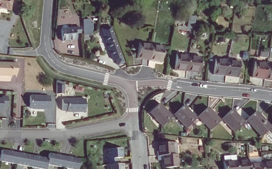 Vue aérienne du Mini-giratoire n°1303257765
