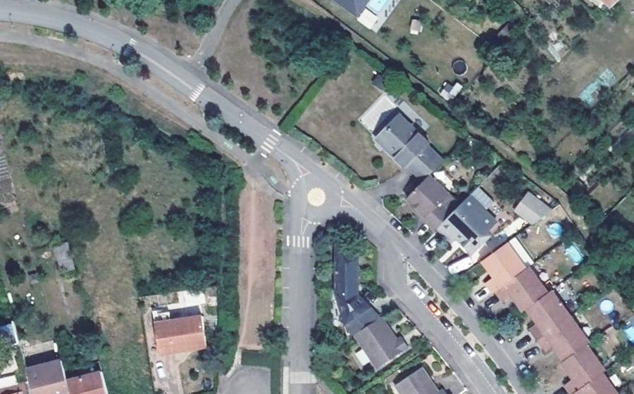 Vue aérienne du Mini-giratoire n°1305639212