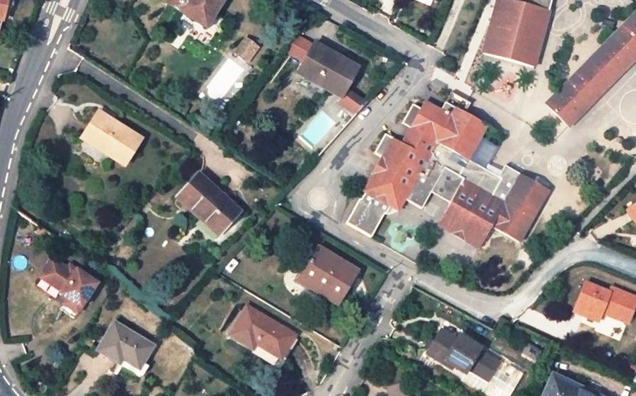 Vue aérienne du Mini-giratoire n°1305989726