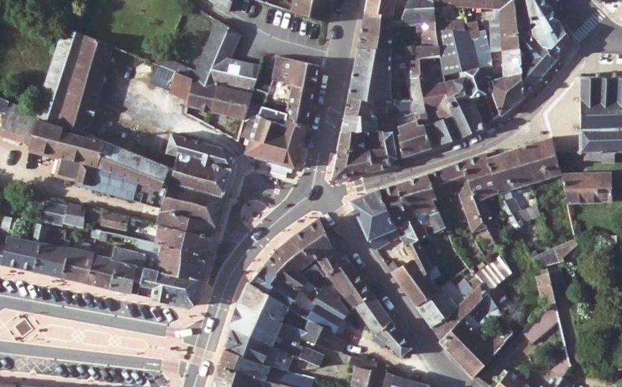 Vue aérienne du Mini-giratoire n°1306546214