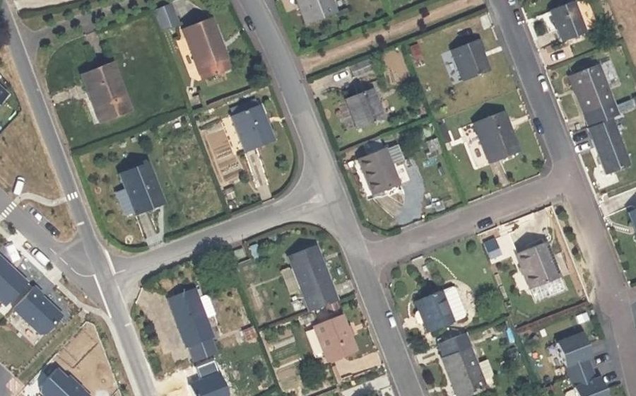 Vue aérienne du Mini-giratoire n°1306992268