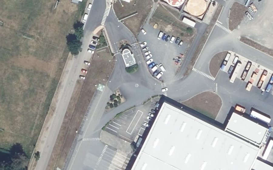 Vue aérienne du Mini-giratoire n°1308260464