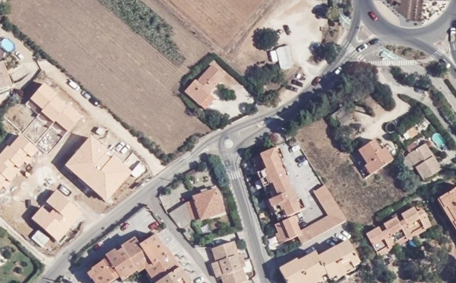 Vue aérienne du Mini-giratoire n°1308363493