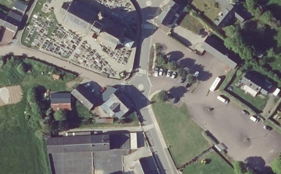 Vue aérienne du Mini-giratoire n°1308901936