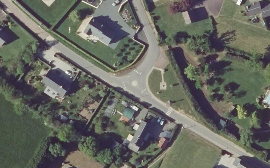 Vue aérienne du Mini-giratoire n°1308902495
