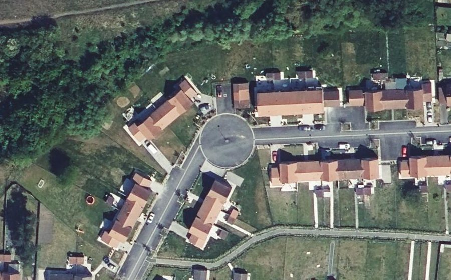 Vue aérienne du Mini-giratoire n°1308938128
