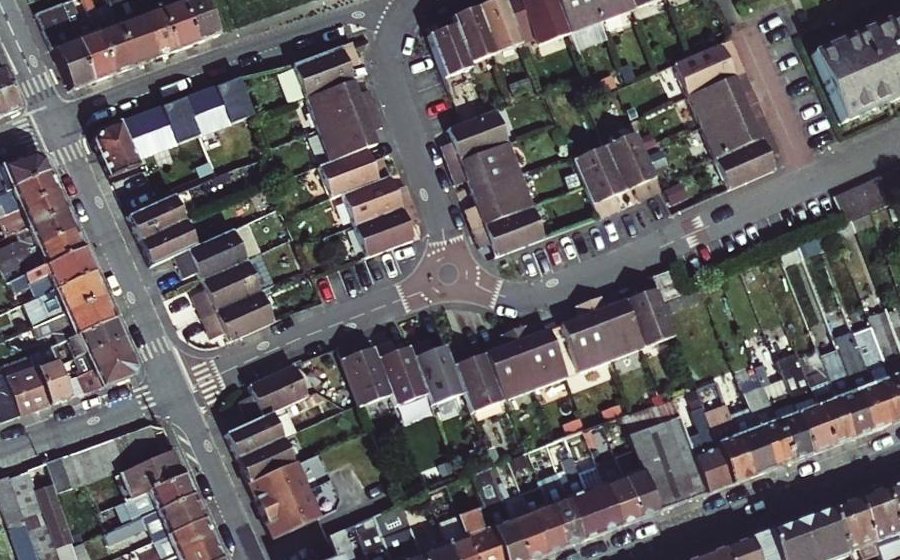 Vue aérienne du Mini-giratoire n°1309789899