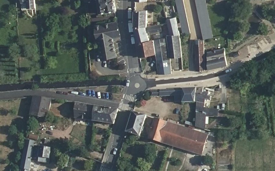 Vue aérienne du Mini-giratoire n°1310771725