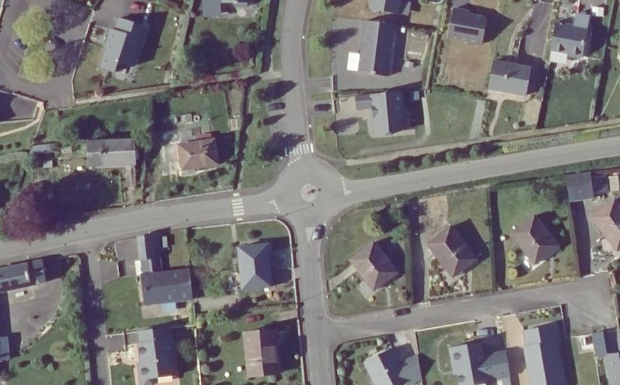 Vue aérienne du Mini-giratoire n°1311061235