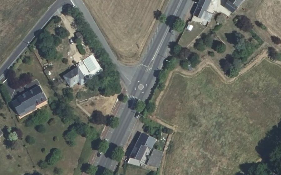 Vue aérienne du Mini-giratoire n°1311475853