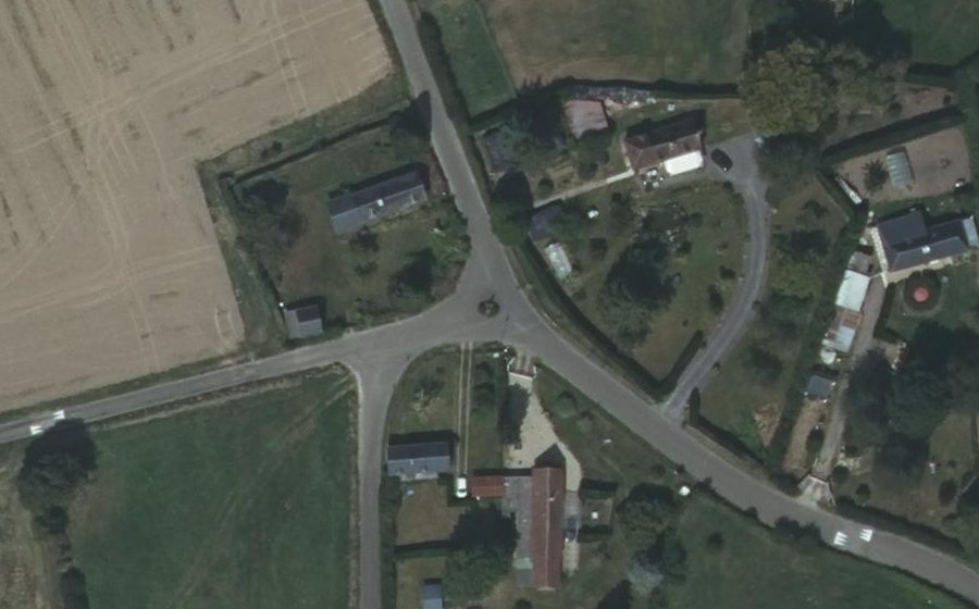 Vue aérienne du Mini-giratoire n°1312119495