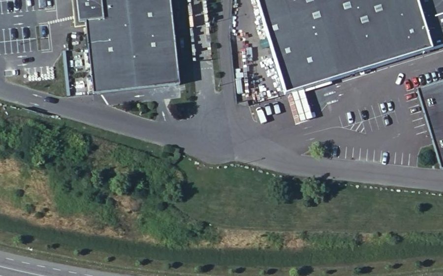 Vue aérienne du Mini-giratoire n°1312413717