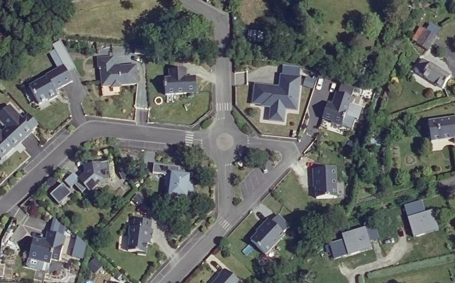 Vue aérienne du Mini-giratoire n°1313563805