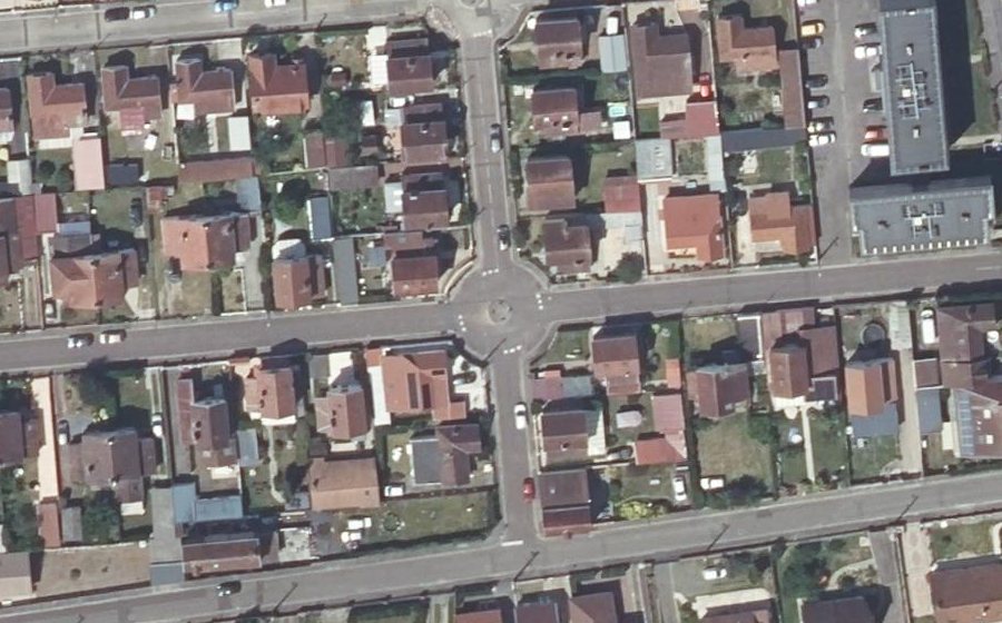 Vue aérienne du Mini-giratoire n°1314474963
