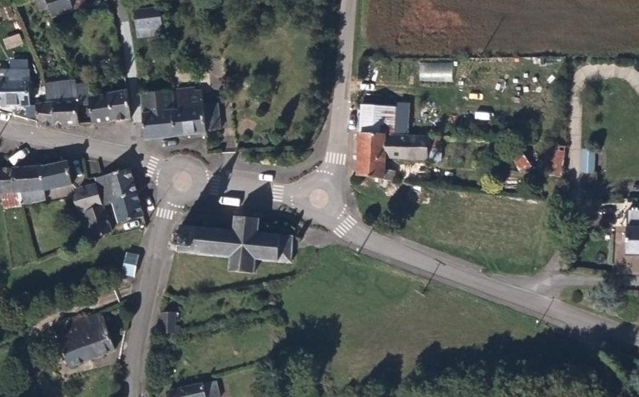 Vue aérienne du Mini-giratoire n°1315052834