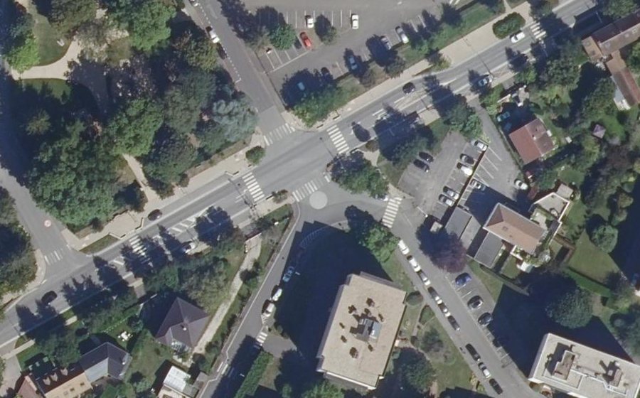 Vue aérienne du Mini-giratoire n°1320202227