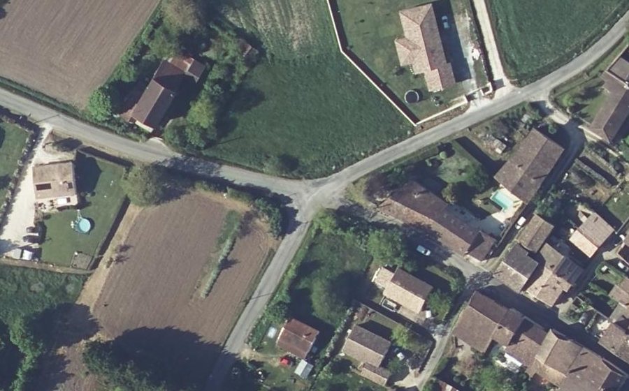 Vue aérienne du Mini-giratoire n°1320303502