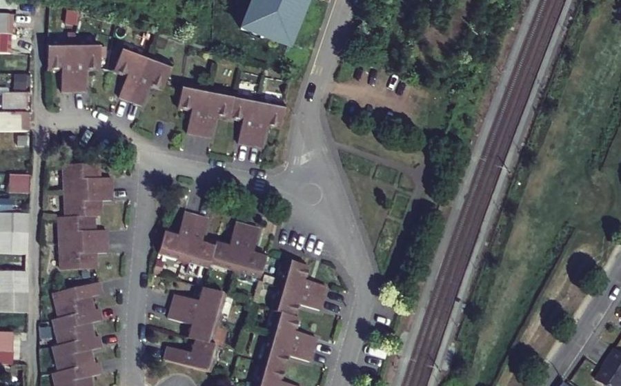 Vue aérienne du Mini-giratoire n°1320764707