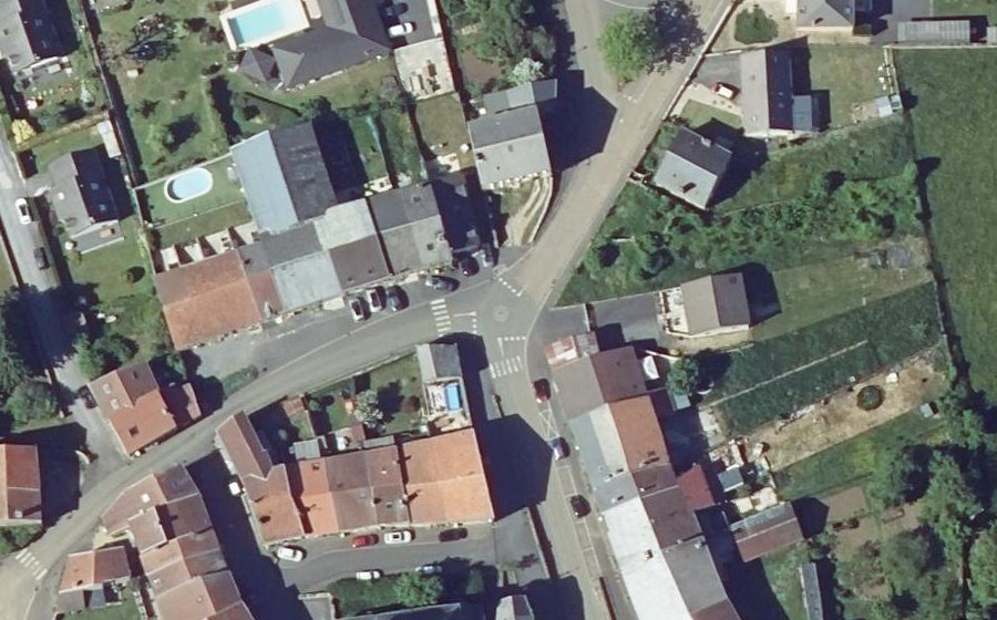Vue aérienne du Mini-giratoire n°1321629185