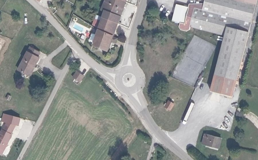Vue aérienne du Mini-giratoire n°1322076485