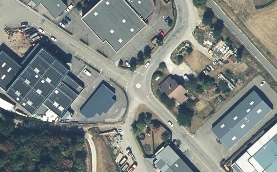 Vue aérienne du Mini-giratoire n°1322656176