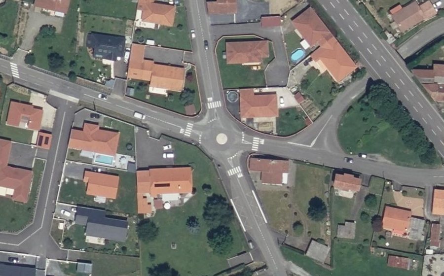 Vue aérienne du Mini-giratoire n°1324048109