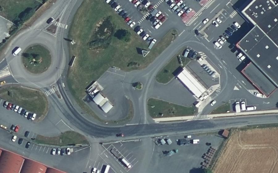 Vue aérienne du Mini-giratoire n°1324179114